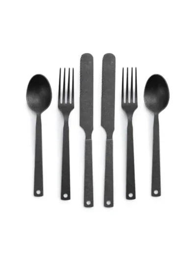 Compact Stainless Spoon Fork Set